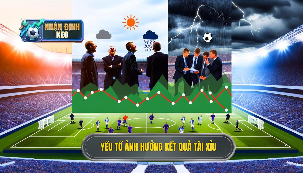 Những yếu tố ảnh hưởng đến kết quả tài xỉu bóng đá