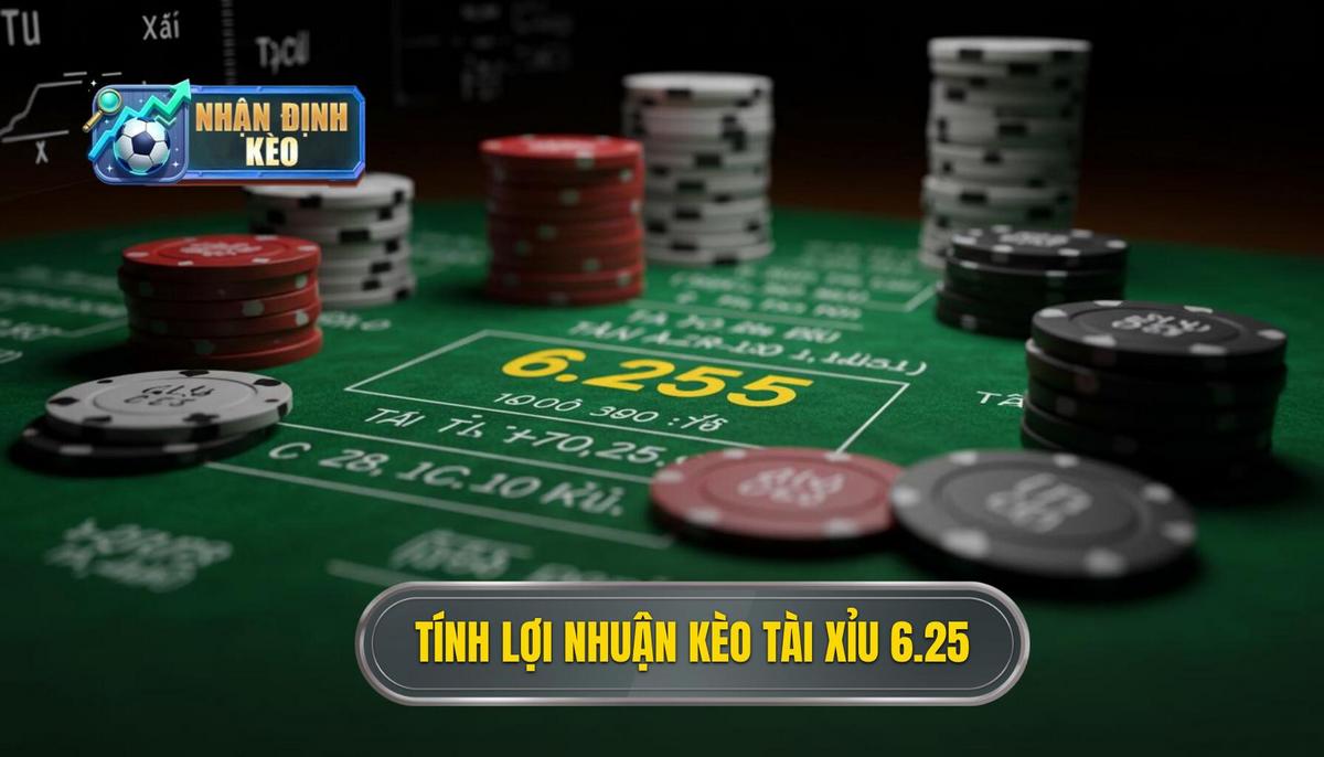 Cách Tính Toán Lợi Nhuận Kèo Tài Xỉu 6.25 Chi Tiết