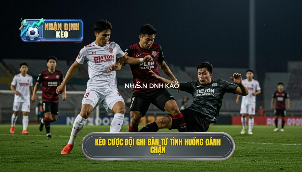 Kèo cược đội ghi bàn từ tình huống đánh chặn