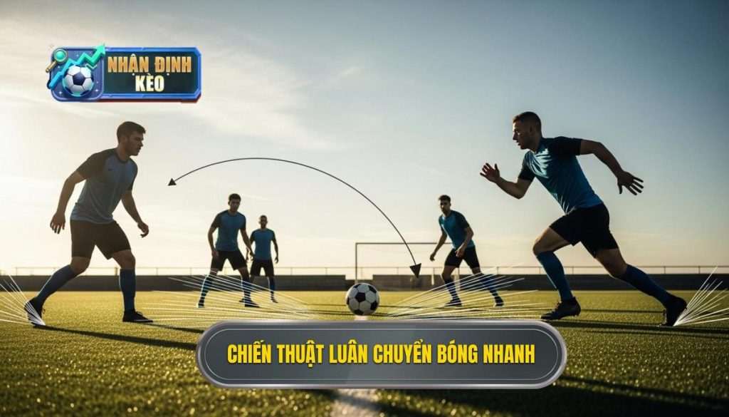 Chiến thuật luân chuyển bóng nhanh