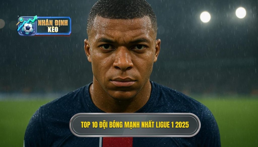 Top 10 đội bóng mạnh nhất Ligue 1 2025