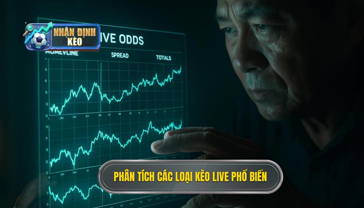 Phân tích các loại kèo live phổ biến nhất hiện nay