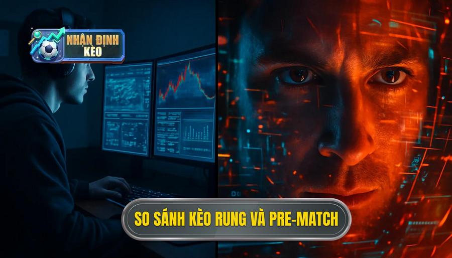 3. So sánh kèo Rung và Pre-match