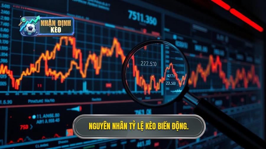 3. Nguyên nhân tỷ lệ kèo biến động.