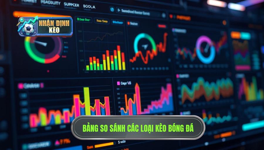 Bảng so sánh các loại kèo phổ biến hôm nay