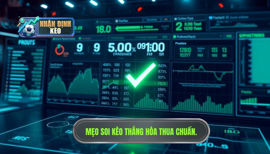 Chiến thuật soi kèo thắng hòa thua hiệu quả